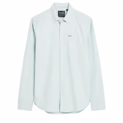 Chemise manches longues coton bio Superdry Oxford