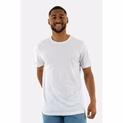 T-Shirt Slub Coton Blanc