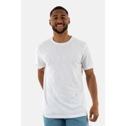 T-Shirt Slub Coton Blanc