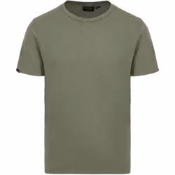T-Shirt Slub Coton Vert