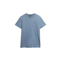 T-Shirt Slub Coton Bleu
