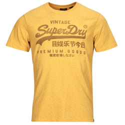T-Shirt Classic Vintage Heritage Coton Jaune