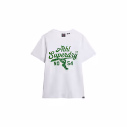 T-Shirt Track & Field Ath Coton Blanc