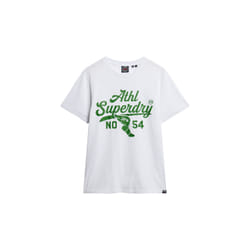 T-Shirt Track & Field Ath Coton Blanc