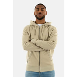 Sweat - SUPERDRY - Essential Logo Zip 1LC - Beige - Homme - Manches longues - Col capuche