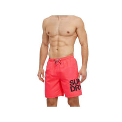 Maillot de bain Superdry Mode Homme Rose - S