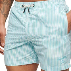 Maillot De Bain Printed 15´´ Polyester Bleu