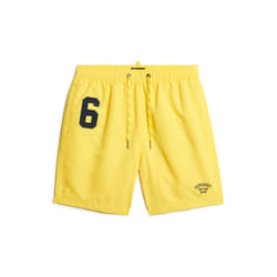 Maillot De Bain Vintage 17´´ Polyester Jaune
