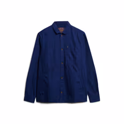 Chemise Surchemise Merchant Blend Coton Bleu