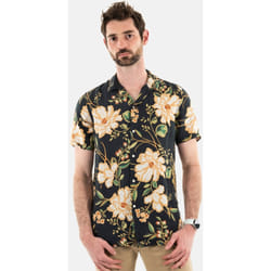Chemise Open Lin Multicolore