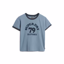 T-shirt contrasté à motif femme Superdry Athletic Essentials Beach