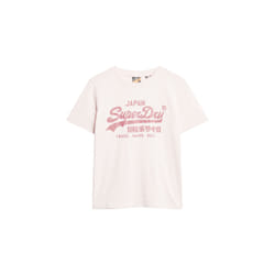 T-shirt femme Superdry Metallic Vl