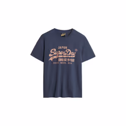 T-Shirt Metallic Vl Relaxed  Bleu