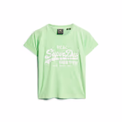 T-shirt ajusté à motif fluo femme Superdry
