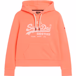 Sweatshirt à capuche fluo femme Superdry