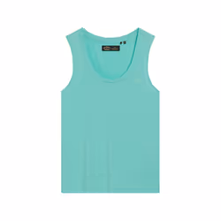 Débardeur Scoop Coton Vert