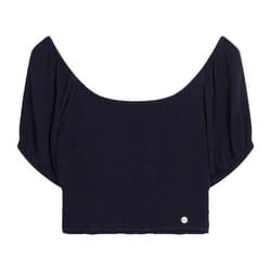 T-shirt tissé smocké femme Superdry