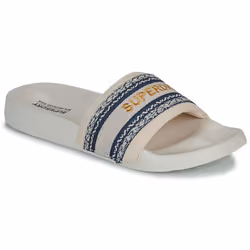 Claquettes de piscine en toile végane fille Superdry