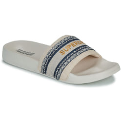 Claquettes de piscine en toile végane fille Superdry