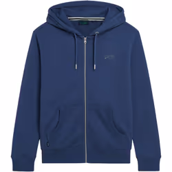 Sweat Superdry Essential Logo Homme Bleu