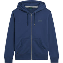 Sweat Superdry Essential Logo Homme Bleu