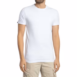 T shirt Superdry Classic Homme Blanc