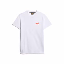 T-Shirt Essential Embroidered Coton Blanc