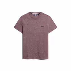 T-Shirt Essential Embroidered Coton Gris