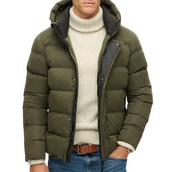 Manteau dhiver Superdry Microfibre Hooded Sports Puffer Hommes