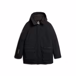 Veste City Padded Polyester Noir