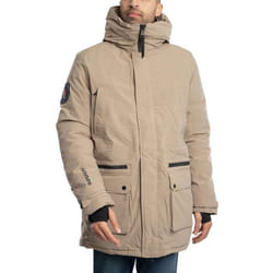 Veste City Padded Polyester Beige