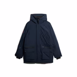 Veste City Padded Polyester Bleu