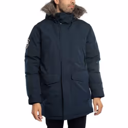 Veste Parka Synthétique Everest - Superdry - Homme - Bleu