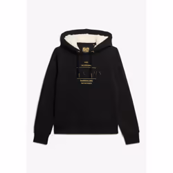 Sweatshirt à capuche femme Superdry Luxe Metallic Logo