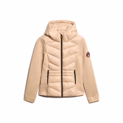 Veste hybride en maille à capuche femme Superdry Storm