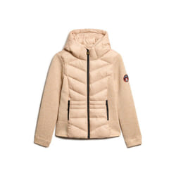 Veste hybride en maille à capuche femme Superdry Storm