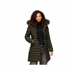 Manteau Superdry Fuji Femme Vert
