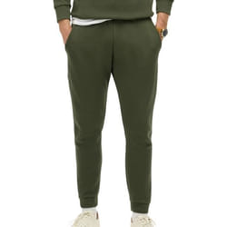 Pantalon Tech Tapered Polyester Vert