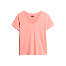 T shirt Superdry Oversize Femme Rose