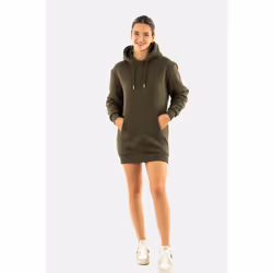 Robe sweat à capuche avec strass effet tatouage femme Superdry