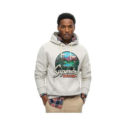 Sweatshirt Travel Postcard Polyester Gris