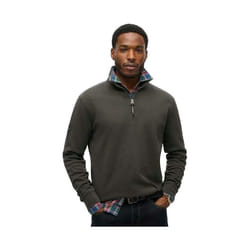 Pull  Utility Henley Coton Gris