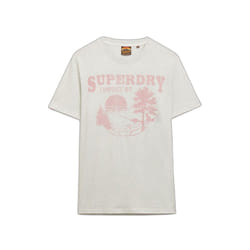 T-Shirt Lo-Fi Mono Relaxed Coton Blanc