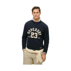 Sweatshirt Vintage Athletic Coton Bleu