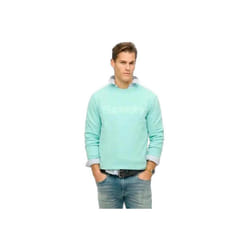 Sweat Superdry Core Logo City Homme Bleu