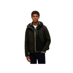 Manteau - SUPERDRY - Hooded Softshell Trekker - Imperméable - Respirant - Noir