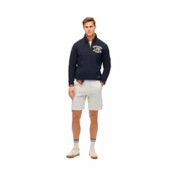 Short Superdry Logo Essential Homme Gris