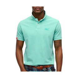 Polo Superdry Vint Destroy Homme Vert