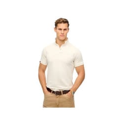 Polo Superdry Vint drestroy Homme Blanc