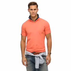 Polo Vint Destroy Coton Orange